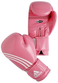 Рукавички боксерські Adidas Box-Fit рожево-білі