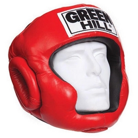 Шлем боксерский Green Hill Club красный