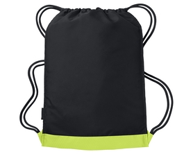 Рюкзак спортивный Nike Vapor Gymsack салатово-черный - Фото №2