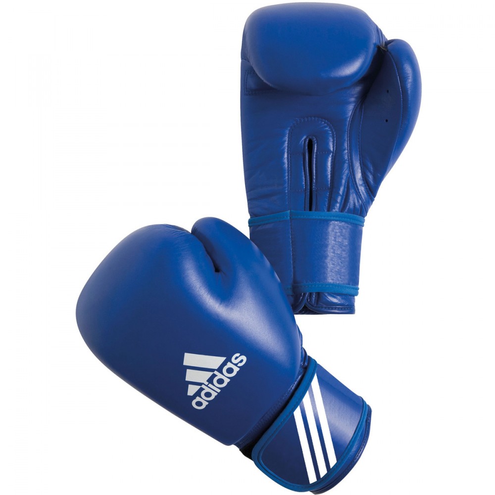 

Перчатки боксерские Adidas AIBA синие, Синий