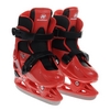 Коньки раздвижные детские Nordway CLICK-BOY Kid's adjustable ice skates красные