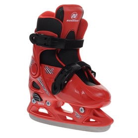 Коньки раздвижные детские Nordway CLICK-BOY Kid's adjustable ice skates красные - Фото №2