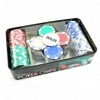 Набор для игры в покер в оловянном кейсе Duke TC11100 - Фото №2