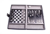 Набір з 3 ігор в шкіряному кейсі (шахи, шашки, нарди) Duke SG1150