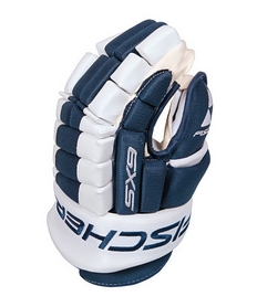 Перчатки хоккейные Fischer Hockey SX9 Gloves 2015/2016 Blue/White
