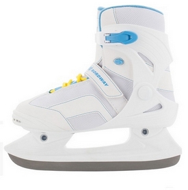 Коньки ледовые женские Nordway LEA Women's fitness ice skates бело-голубые