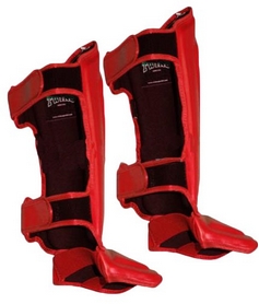 Защита для ног (голень + стопа) Twins SGL-10-RD красная - Фото №2