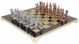 Шахматы Manopoulos 28x28 см "Лучники" S15BLU - Фото №2