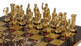 Шахматы Manopoulos "Лучники" 28х28 см S15RED - Фото №6