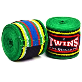 Бинты боксерские Twins CH-2-GN-5 зеленые (2 шт)
