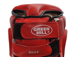 Шолом боксерський Green Hill Best HGB-4016 червоний - Фото №3