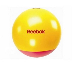 Мяч для фитнеса (фитбол) 55 см Reebok с усиленным дном розовый