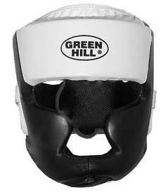 Распродажа*! Шлем боксерский Green Hill Poise HGP-9015 белый - S - Фото №2