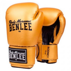 Перчатки боксерские Benlee Rodney золотисто-черные
