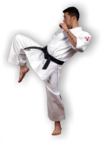 Распродажа*! Кимоно для карате Muri Oto Kyokushin 0213 белое - L (180-188 см) - Фото №2