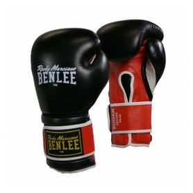 Перчатки боксерские Benlee Sugar Deluxe черно-красные