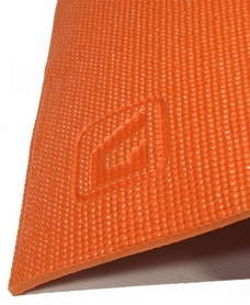 Коврик для йоги Live Up PVC Yoga Mat With Print 6 мм orange - Фото №2