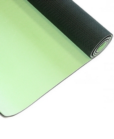 Килимок для йоги Live Up TPE Yoga Mat 4 мм black / green