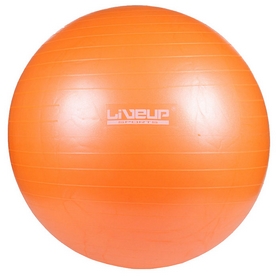 Мяч для фитнеса (фитбол) 65 см Live Up Ani-burst оранжевый