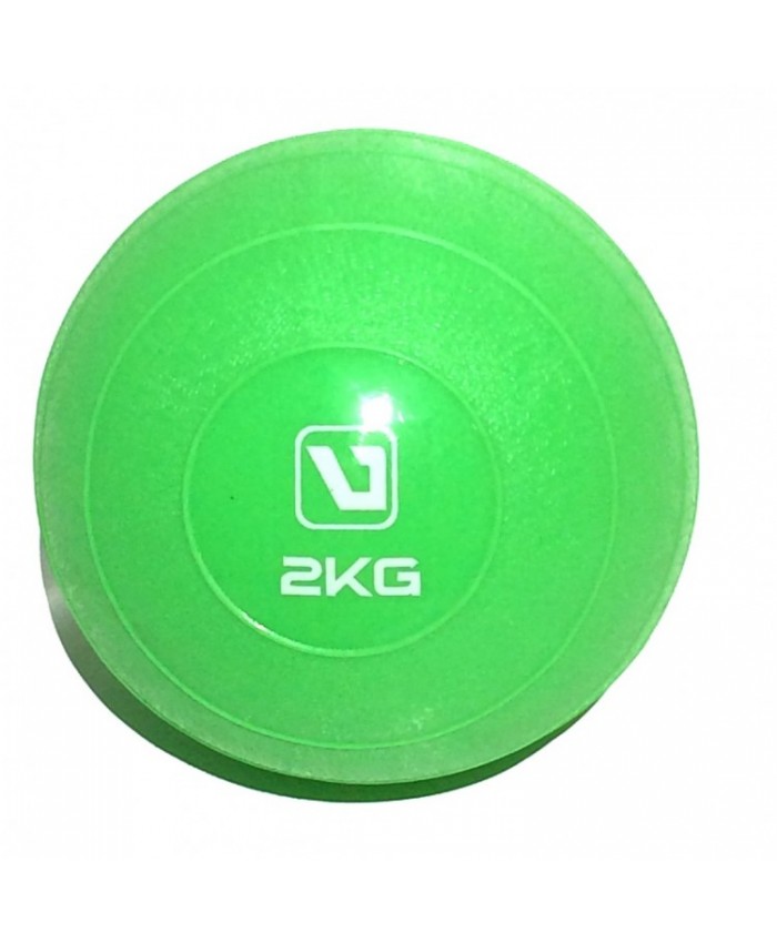 

Мяч медицинский (медбол) LiveUp Soft Weight Ball 2 кг зеленый
