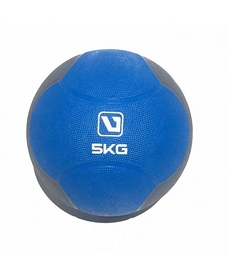Мяч медицинский (медбол) LiveUp Medicine Ball 5 кг сине-серый