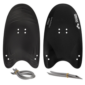 Лопатки для плавания (ласты для рук) Arena Trax Hand Paddle black