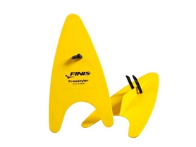 Лопатки для плавания Finis Freestyler желтые
