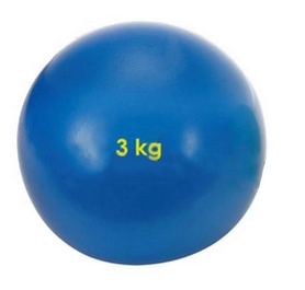 Мяч медицинский (медбол) Pro Supra 3 кг синий