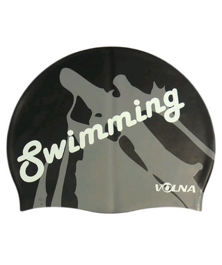Шапочка для плавания Volna Swim Cap black