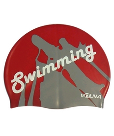 Шапочка для плавания Volna Swim Cap red