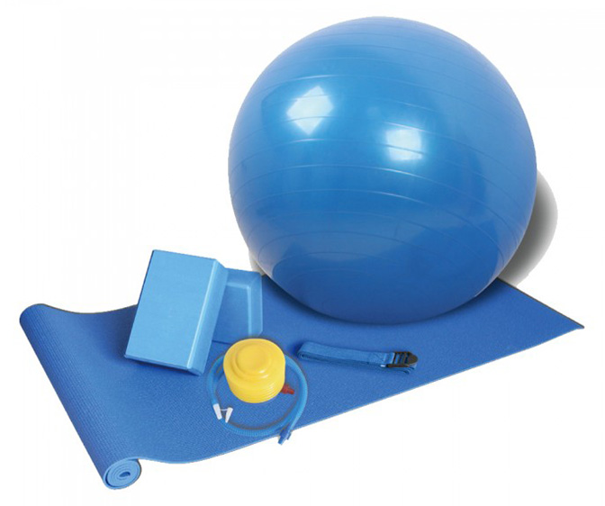 

Набор для йоги Live Up Training Set, Синий