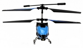 Вертолет на инфракрасном управлении 3-к WL Toys S929 с автопилотом синий - Фото №2