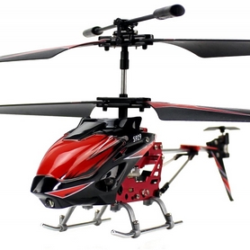 Вертолет на инфракрасном управлении 3-к WL Toys S929 с автопилотом красный