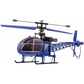 Вертолет радиоуправляемый 4-к WL Toys V915 Lama синий