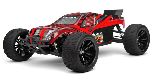 

Автомобиль радиоуправляемый Himoto Трагги Katana E10XTLr Brushless 1:10 red, Красный