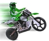 Мотоцикл радиоуправляемый Himoto Burstout MX400g Brushed 1:4 green - Фото №2