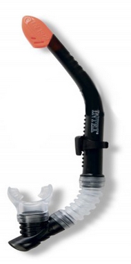 Трубка для плавания Easy-Flo Snorkels Intex 55928 черная