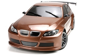 Автомобиль радиоуправляемый Team Magic E4JR BMW 320 1:10 brown - Фото №3