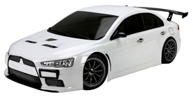 Автомобиль радиоуправляемый Team Magic E4JR Mitsubishi Evolution X 1:10 white