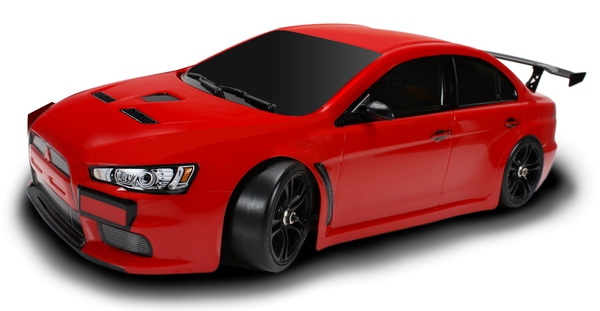

Автомобиль радиоуправляемый Team Magic E4JR Mitsubishi Evolution X 1:10 red, Красный