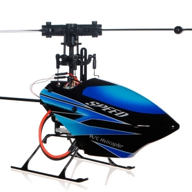 Вертолет радиоуправляемый 3D WL Toys V922 FBL синий - Фото №2