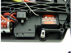 Автомобиль радиоуправляемый Himoto Tricer E18ORb Brushed 1:18 black - Фото №3