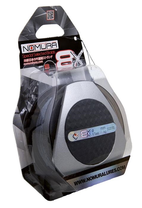 

Шнур Nomura Sensum 8X Braid 110 м 0.24 мм 23 кг серый