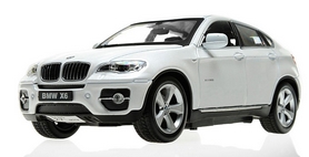 Автомобиль радиоуправляемый Meizhi BMW X6 1:24 белый
