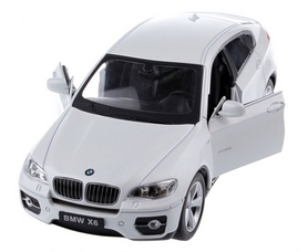 Автомобиль радиоуправляемый Meizhi BMW X6 1:24 белый - Фото №2