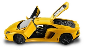 Автомобиль радиоуправляемый Meizhi Lamborghini LP700 1:24 желтый - Фото №3