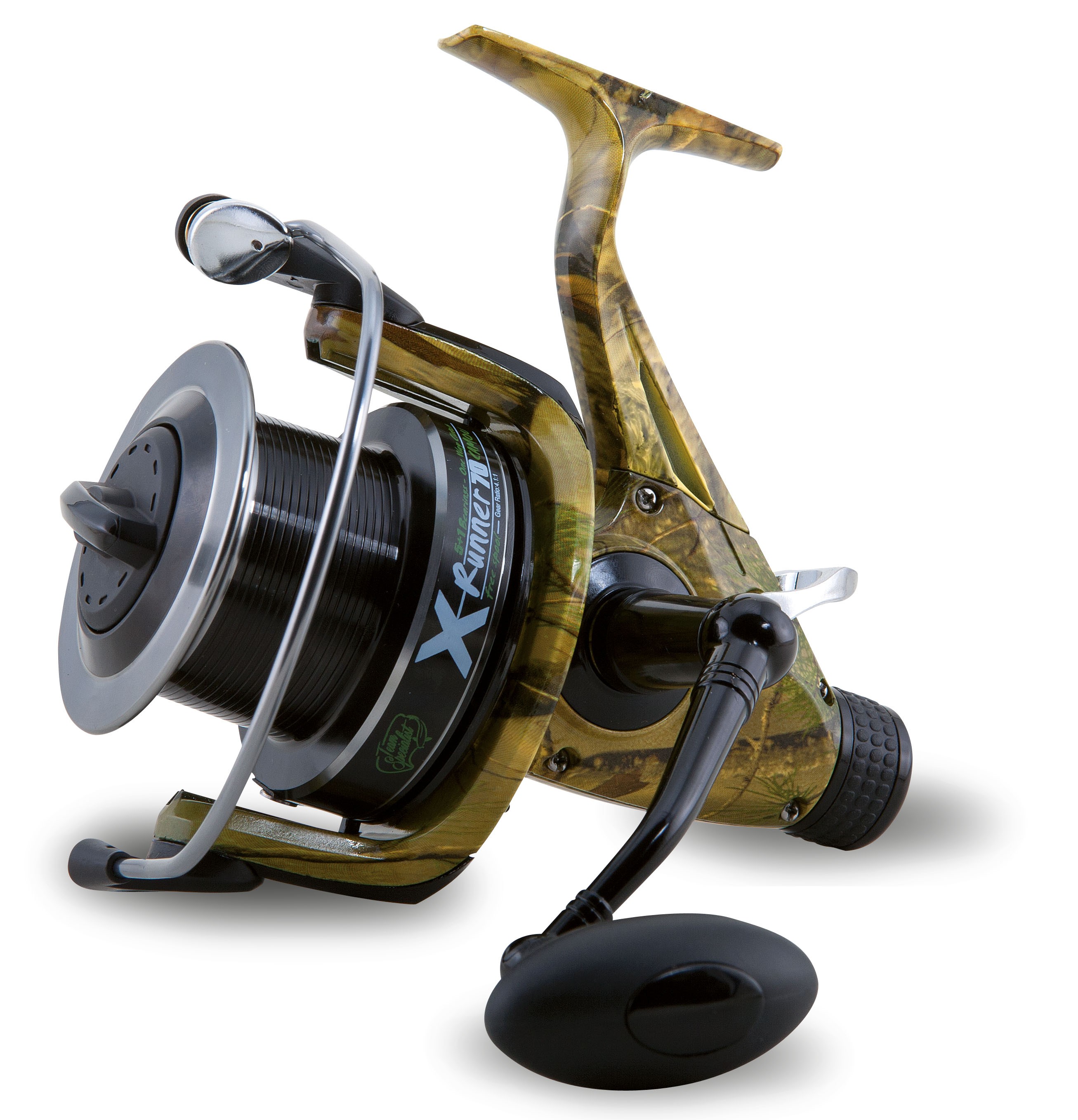 

Катушка Lineaeffe Baitrunner TeamSpecialist X-Runner Camou 70, Черный