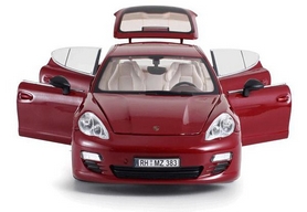 Автомобиль радиоуправляемый Meizhi Porsche Panamera 1:18 красный - Фото №5