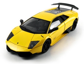 Автомобиль радиоуправляемый Meizhi Lamborghini LP670-4 SV 1:18 желтый - Фото №3