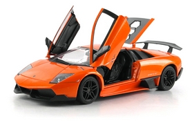 Автомобиль радиоуправляемый Meizhi Lamborghini LP670-4 SV 1:18 оранжевый